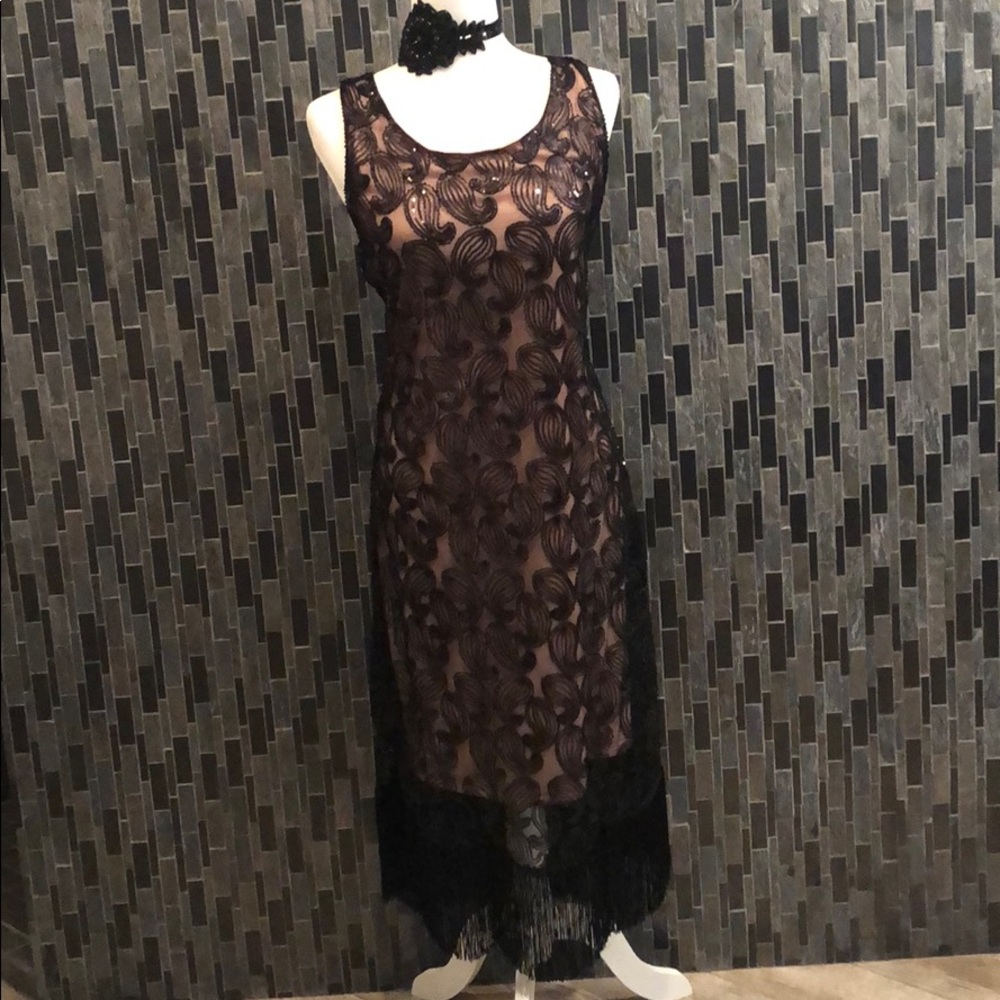 Beaded Gatsby dress